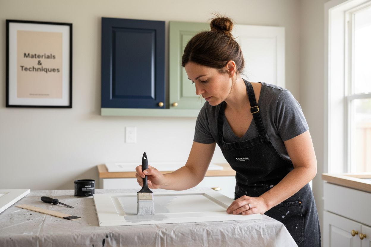 cabinet painting techniques