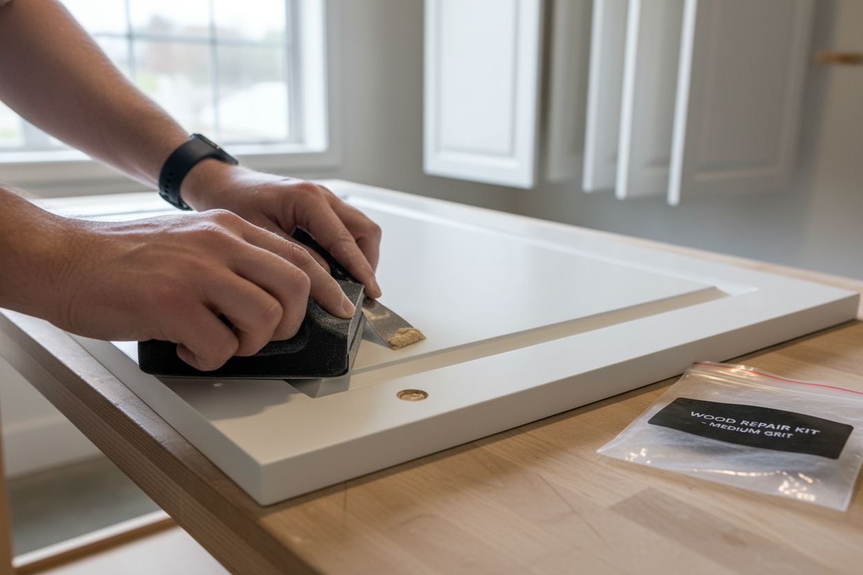 cabinet surface prep