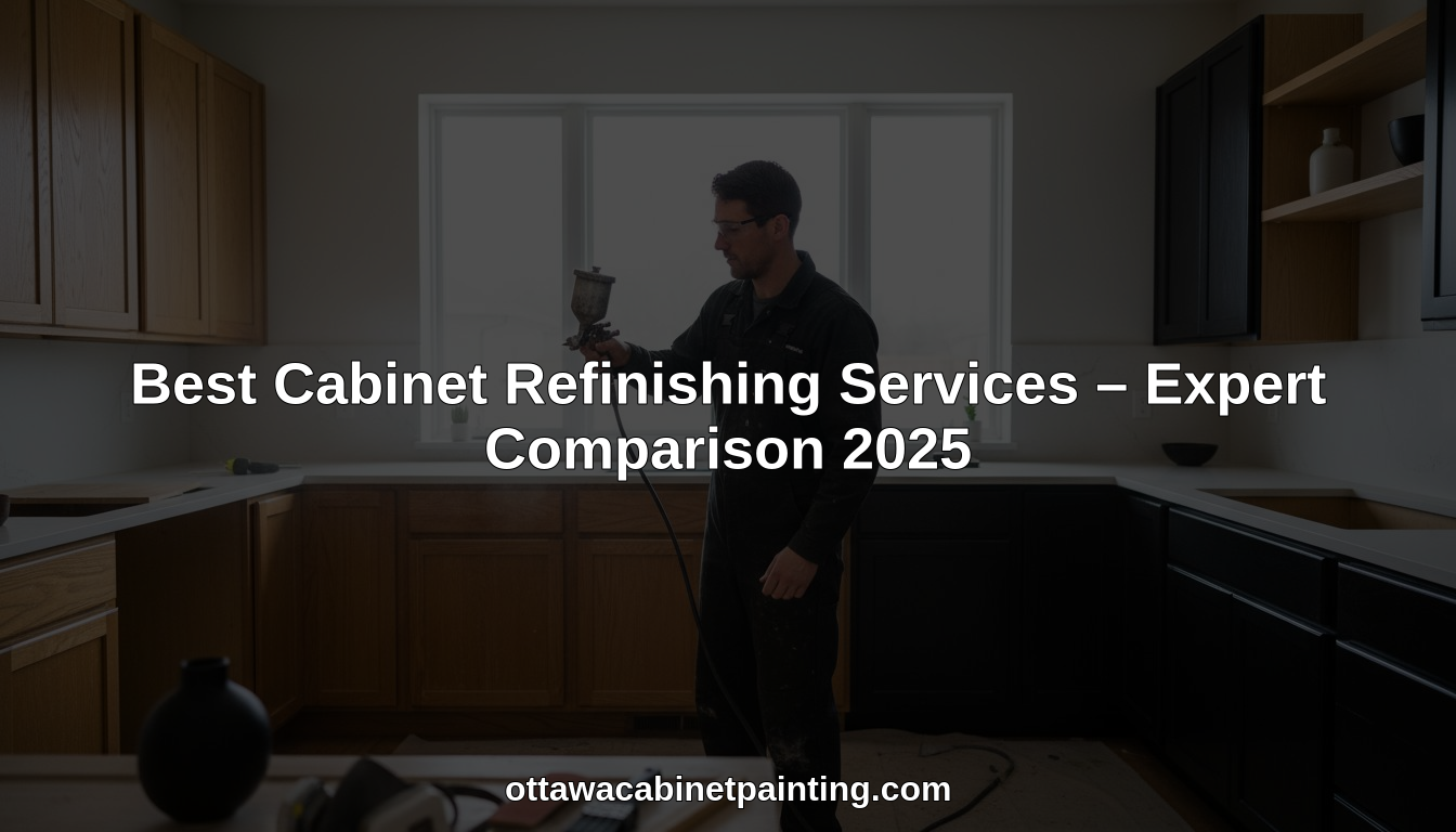 best cabinet refinishing services hero header image