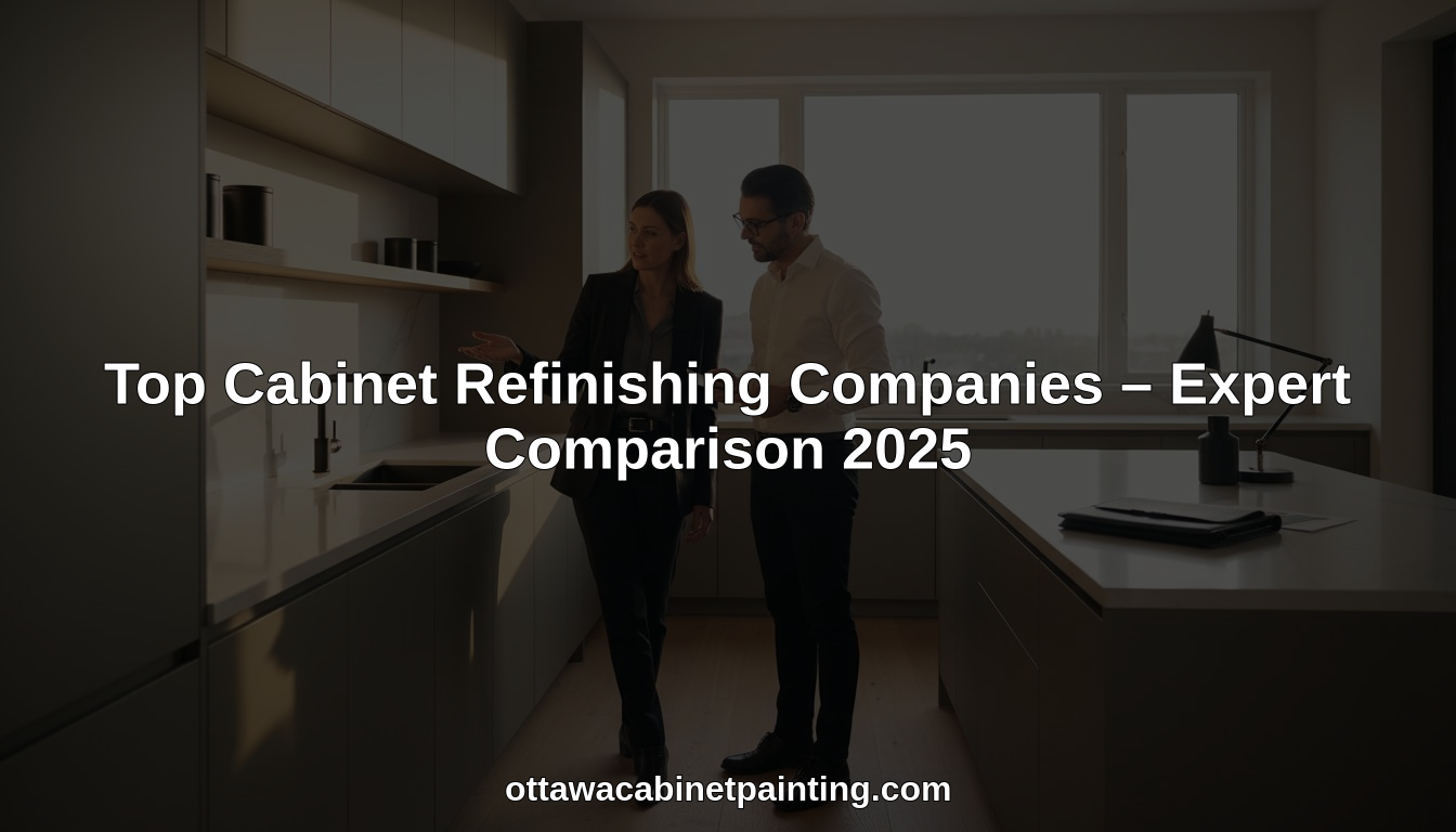 top cabinet refinishing companies hero header image