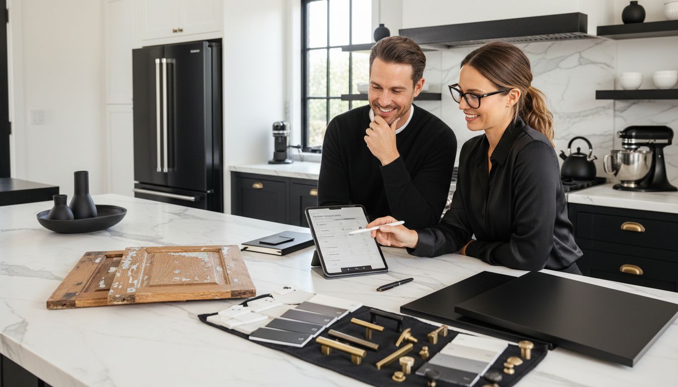 kitchen cabinet refinishing