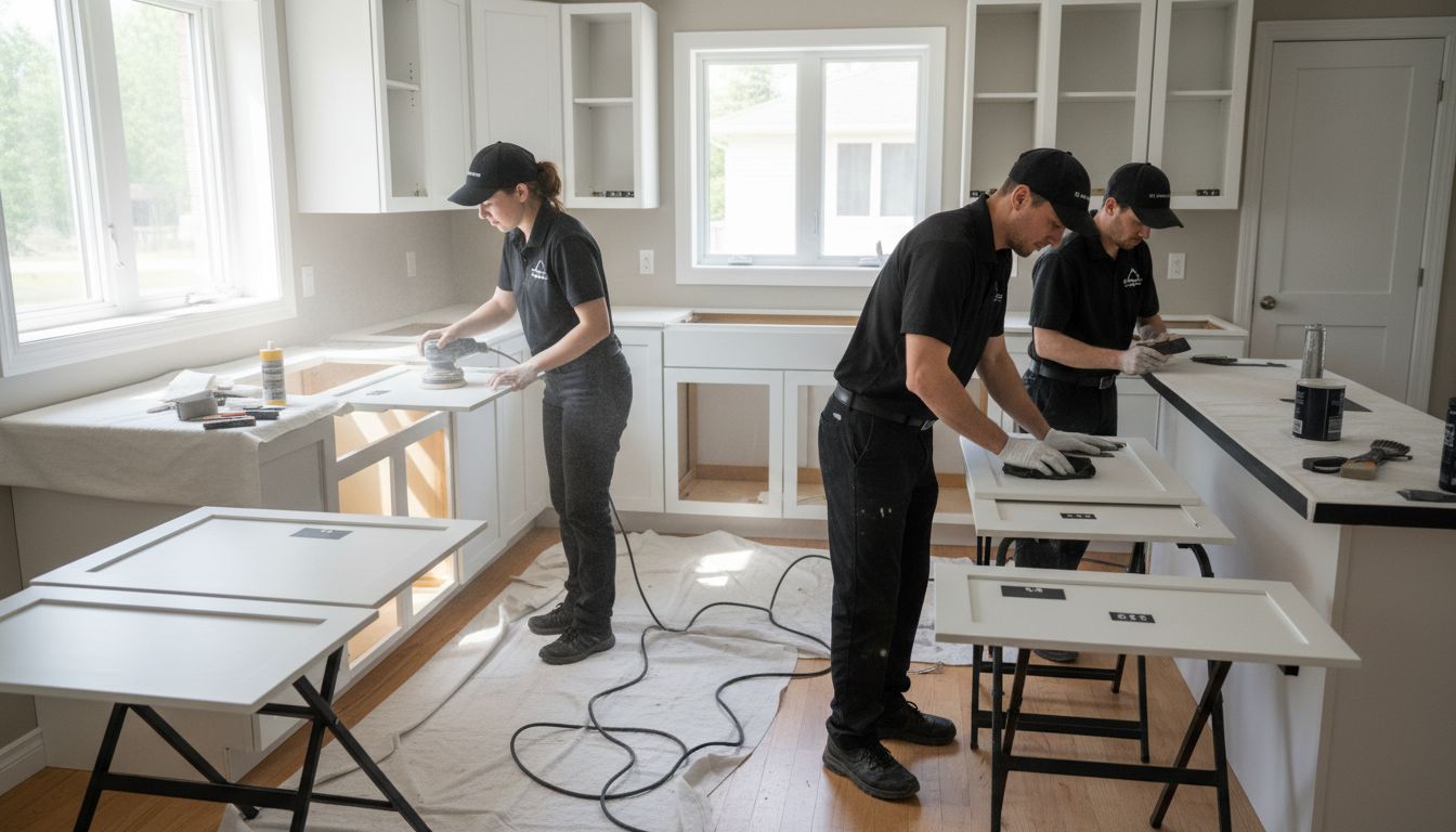 Ottawa kitchen cabinet preparation