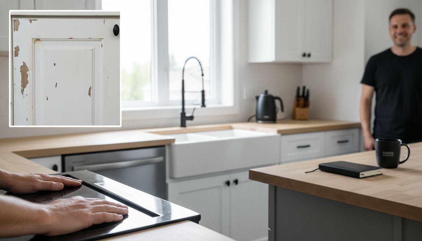 cabinet painting result Ottawa