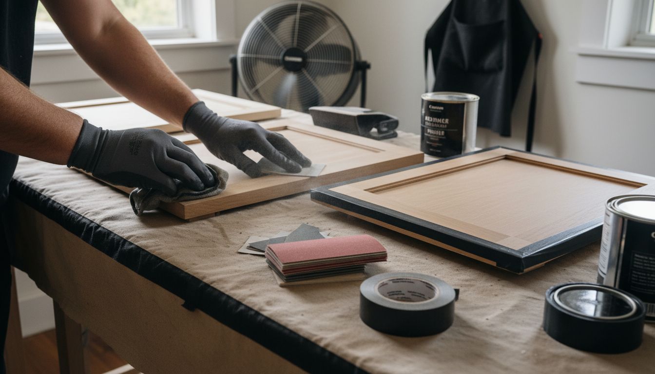cabinet surface preparation