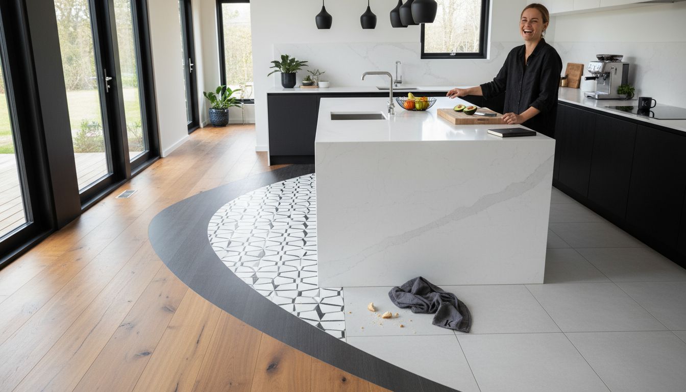 modern kitchen flooring