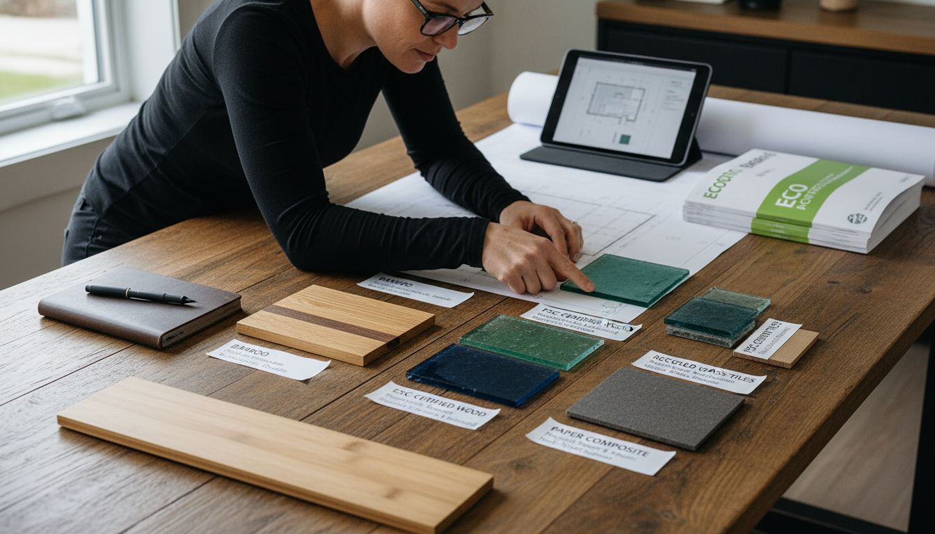 kitchen material samples