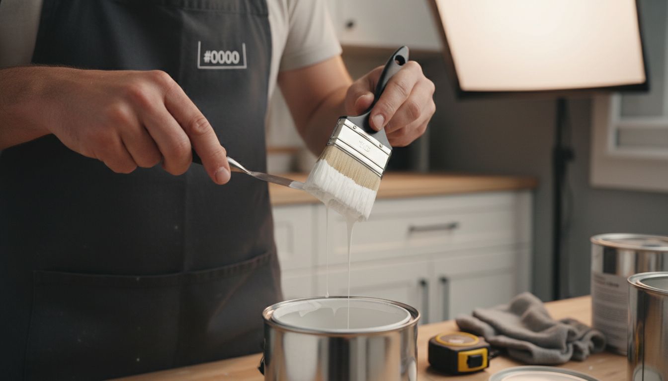 remove paint brush technique