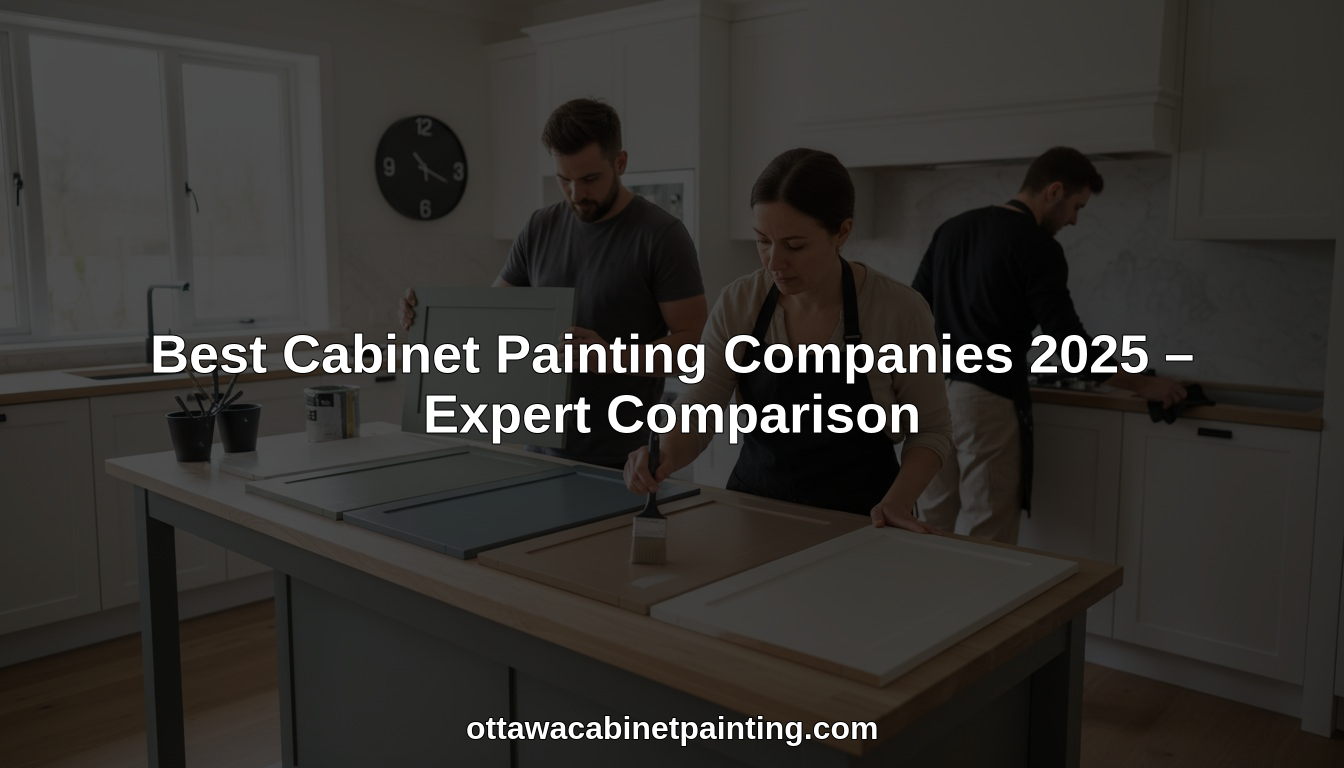 best cabinet painting companies 2025 hero header image