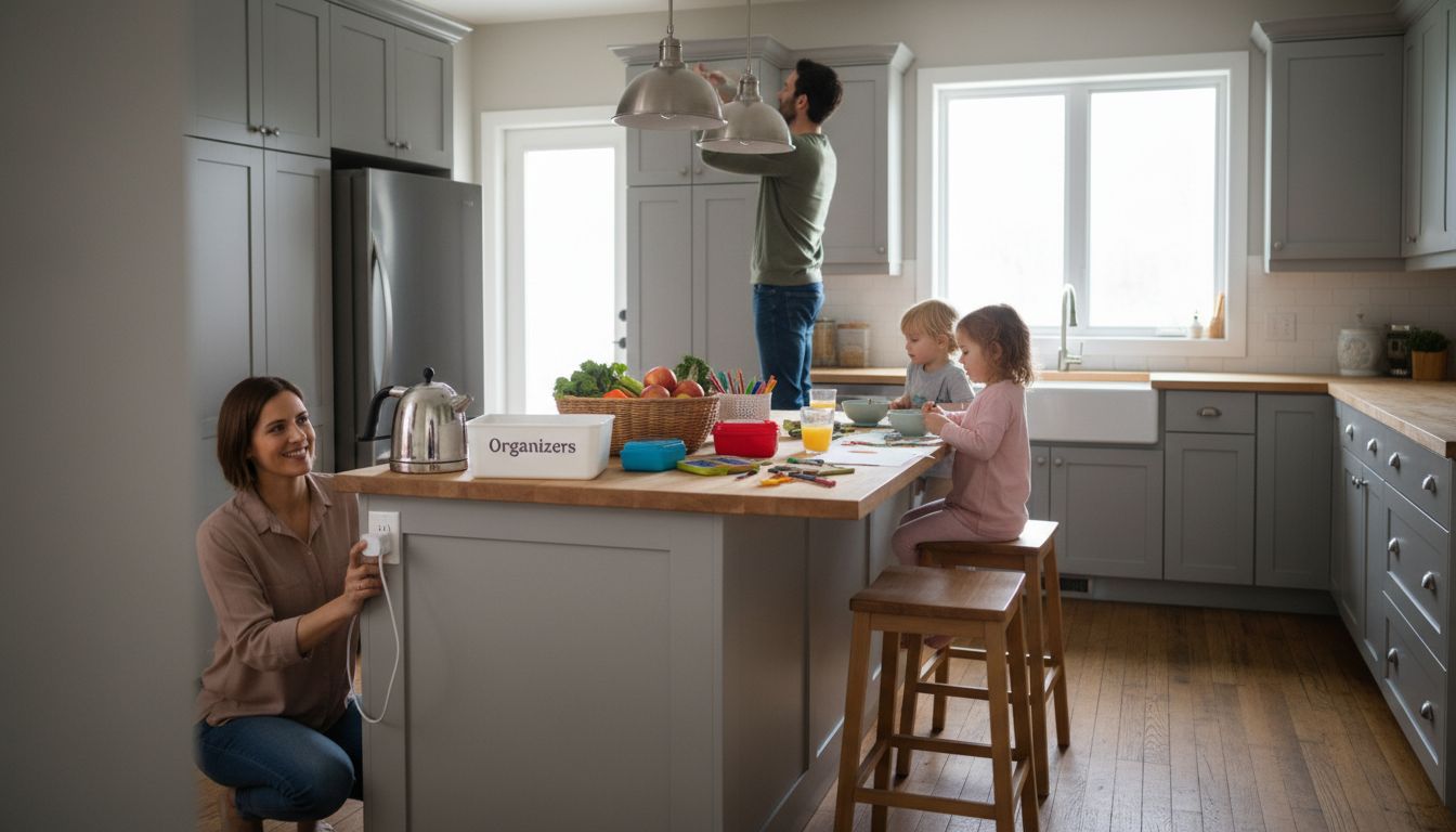 Ottawa family improving smart kitchen together