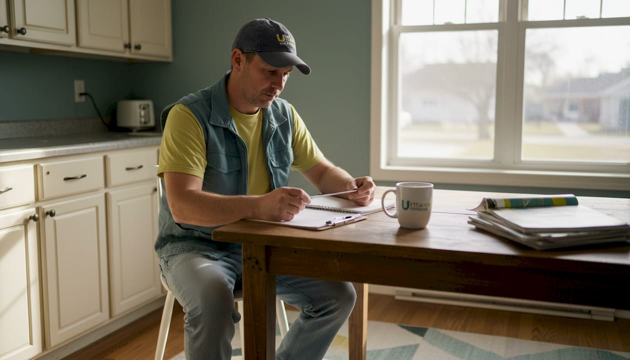 Contractor planning Ottawa kitchen upgrade