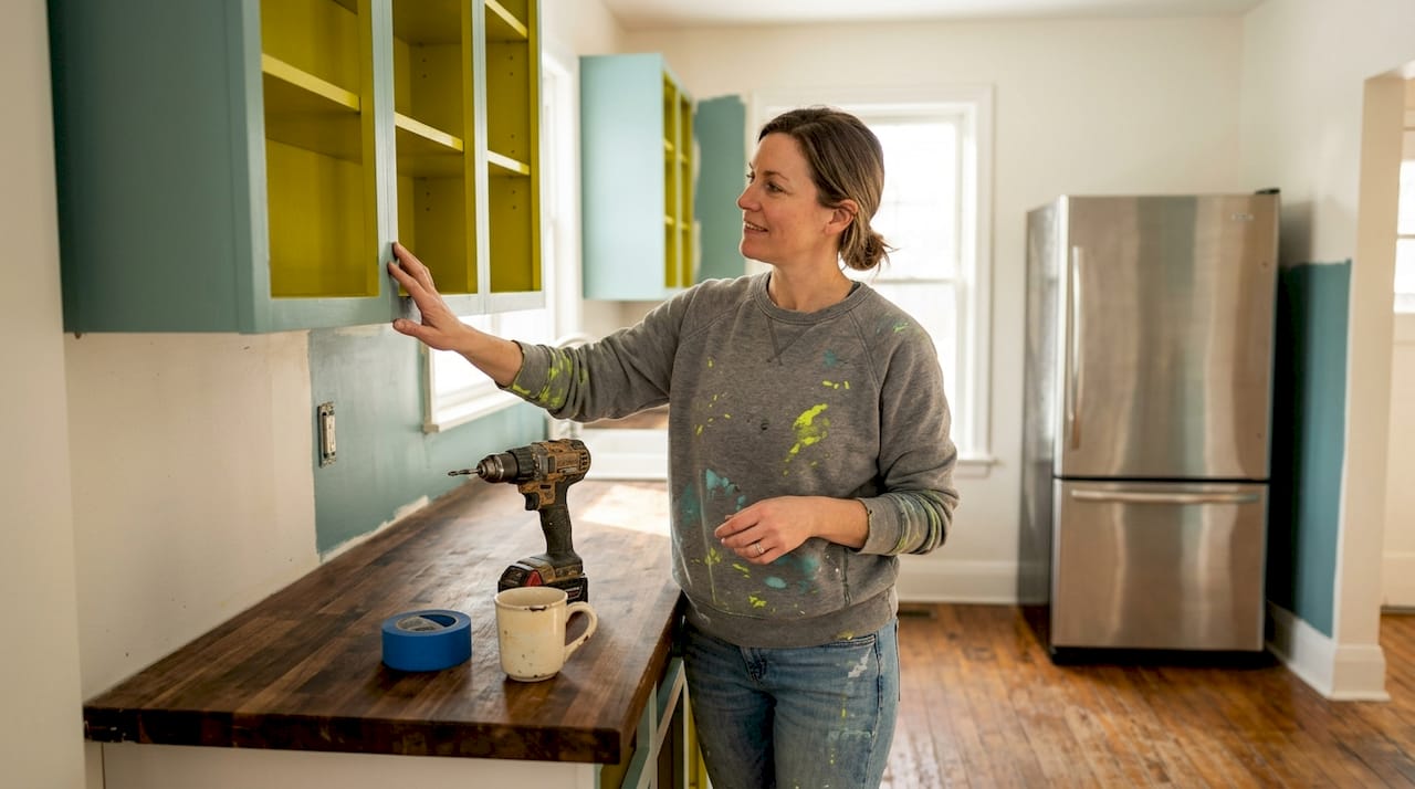 Ottawa homeowner prepping kitchen for cabinet transformation