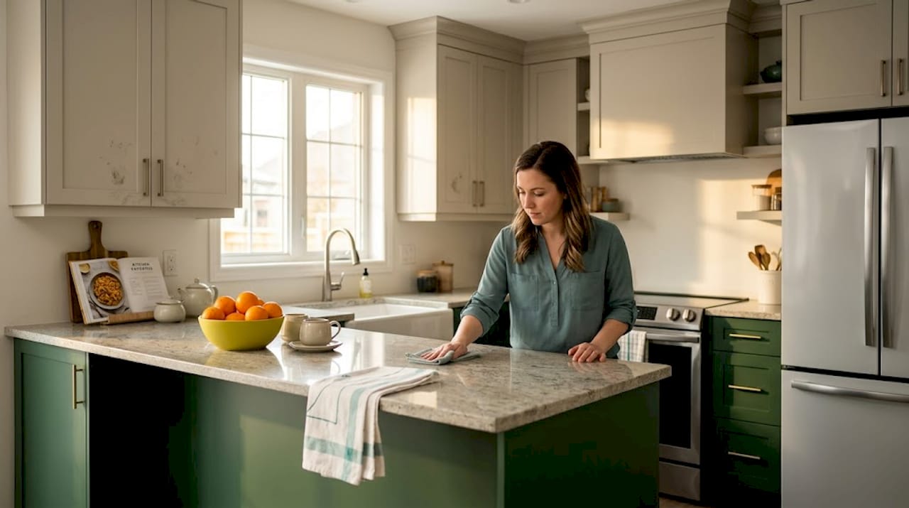 Modern Ottawa kitchen with trending cabinet colors