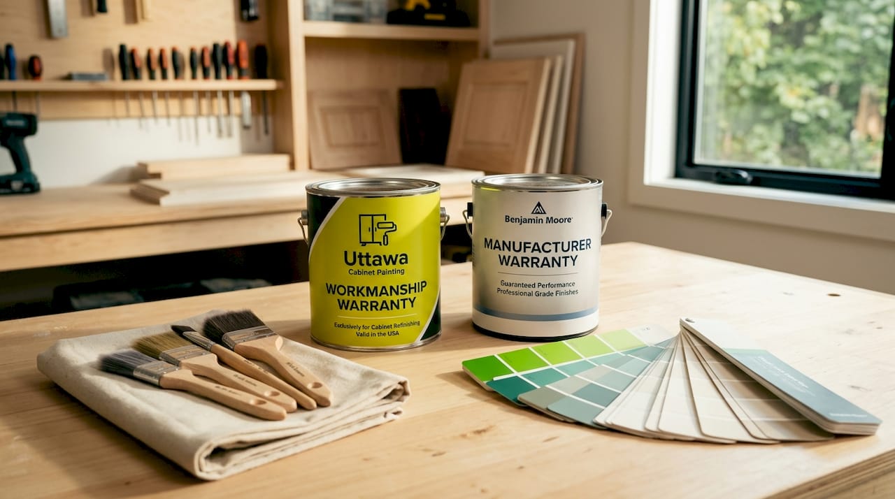 Comparison of workmanship and manufacturer warranties