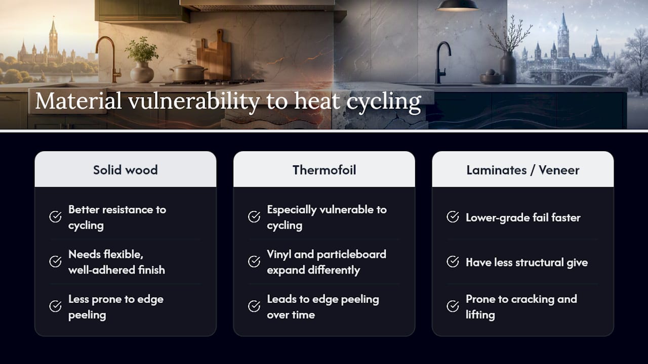 How Heat Cycling From Cooking Appliances Breaks Down Materials — overview diagram