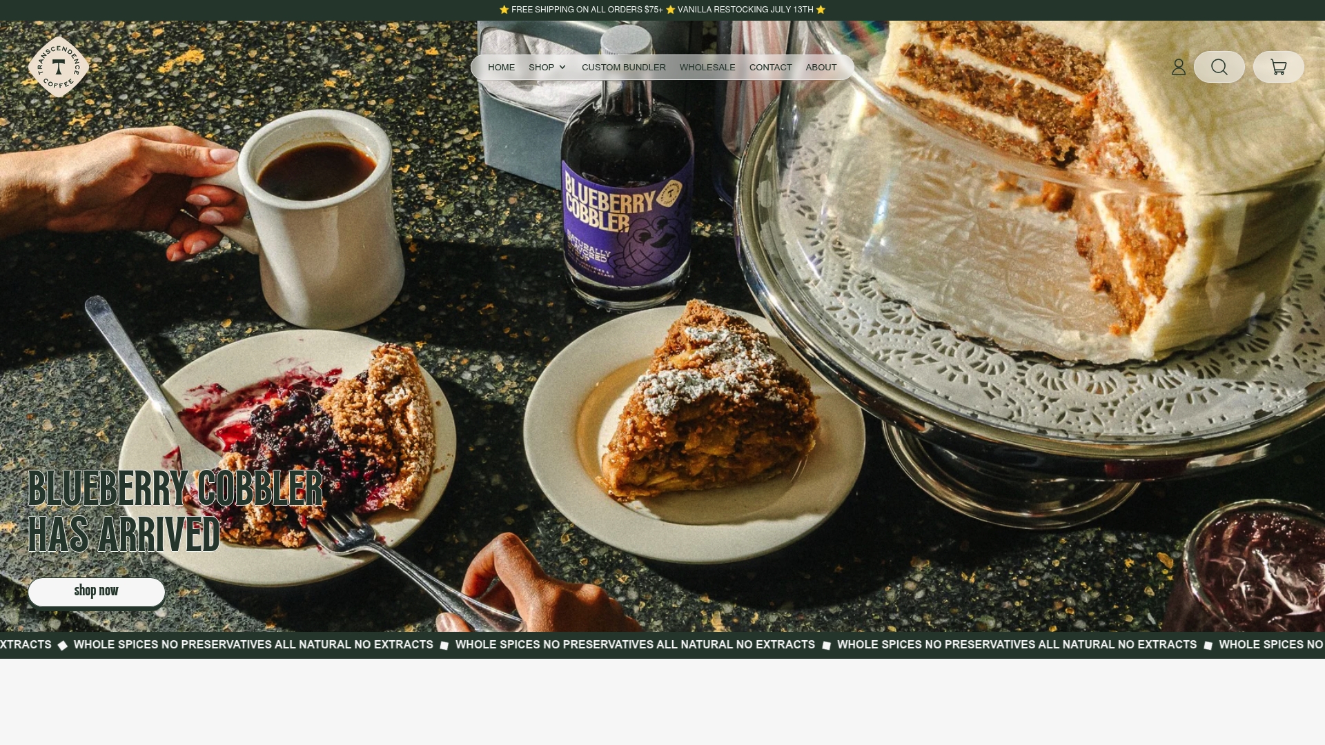 https://transcendencecoffee.com