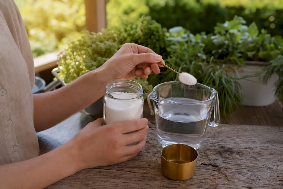 Preparing citric acid descaling solution