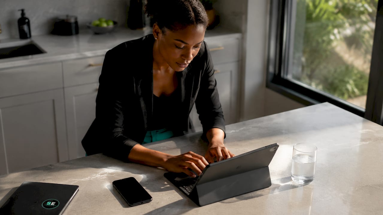 Salesperson promptly responding to new lead