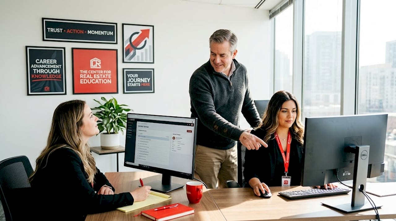 Broker overseeing agents in workspace