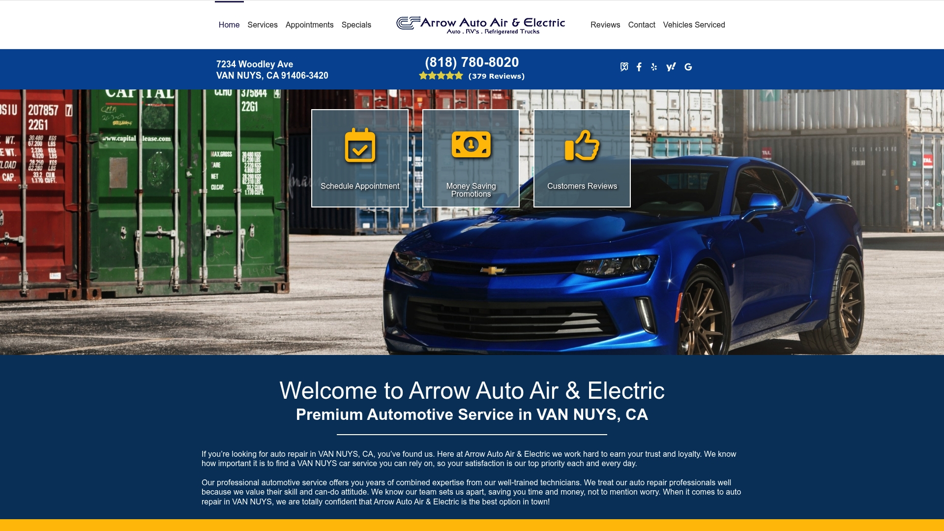 https://arrowautoairandelectric.com