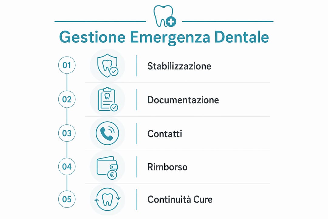 Schema operativo per la gestione delle emergenze odontoiatriche
