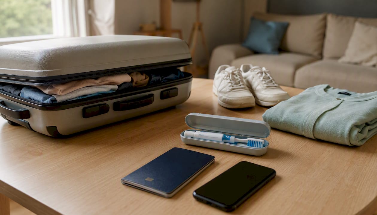 Cosa mettere in valigia per un viaggio odontoiatrico