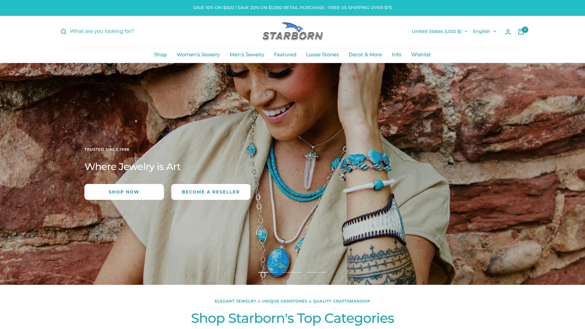 Top 3 dharmashop.com Alternatives for Unique Jewelry 2026 https://starborn.com