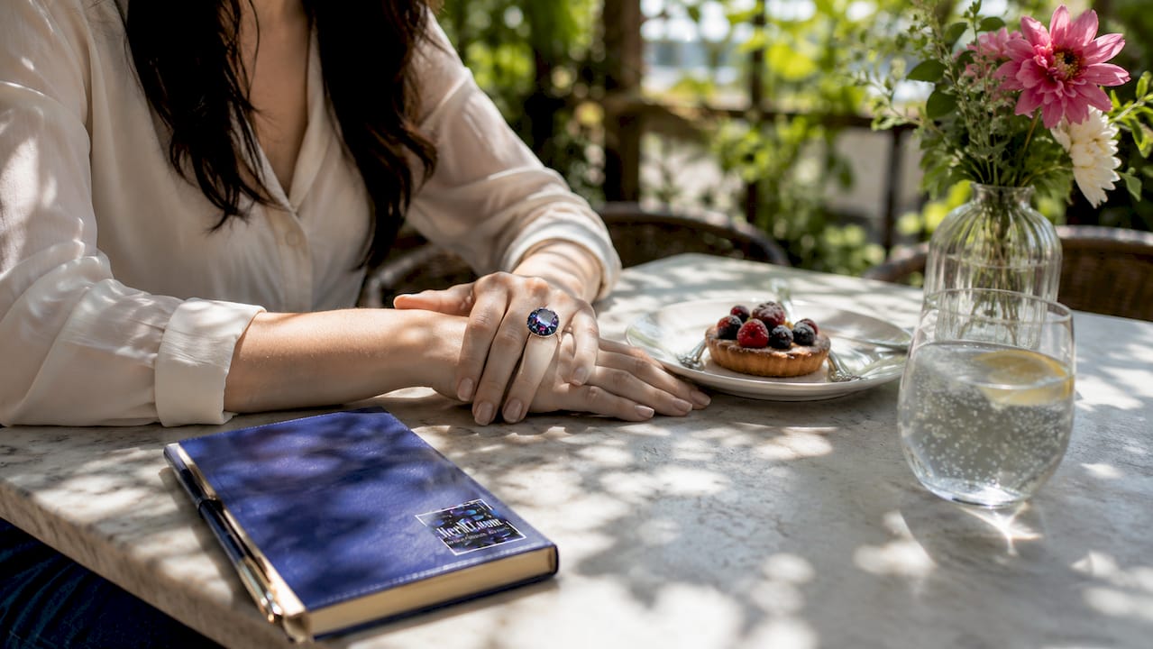 Types of Jewelry Statement Pieces: Annual Style Guide Close-up of hands wearing cocktail ring