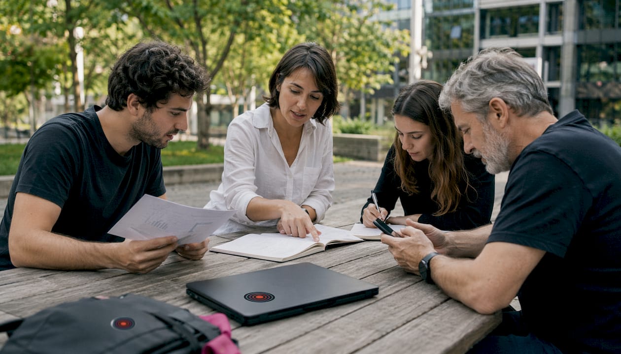 El equipo de la startup analiza y optimiza los procesos del CRM para mejorar su gestión comercial.