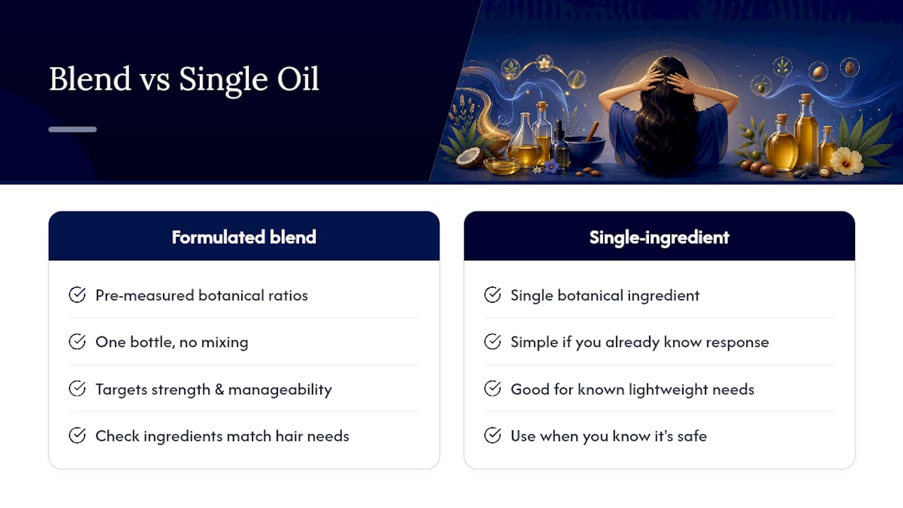 Should You Try a Formulated Overnight Oil Blend? — overview diagram
