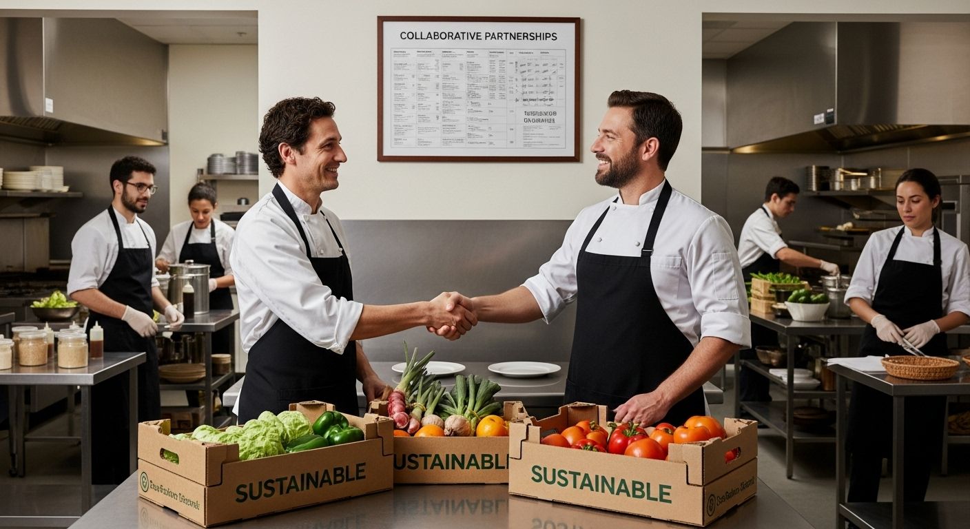 sustainable supplier restaurant partnership