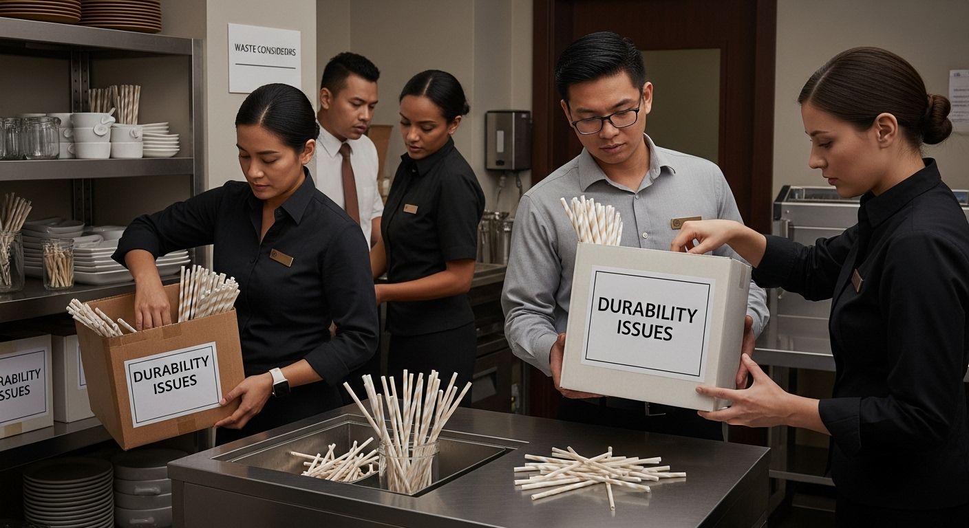 straw durability waste