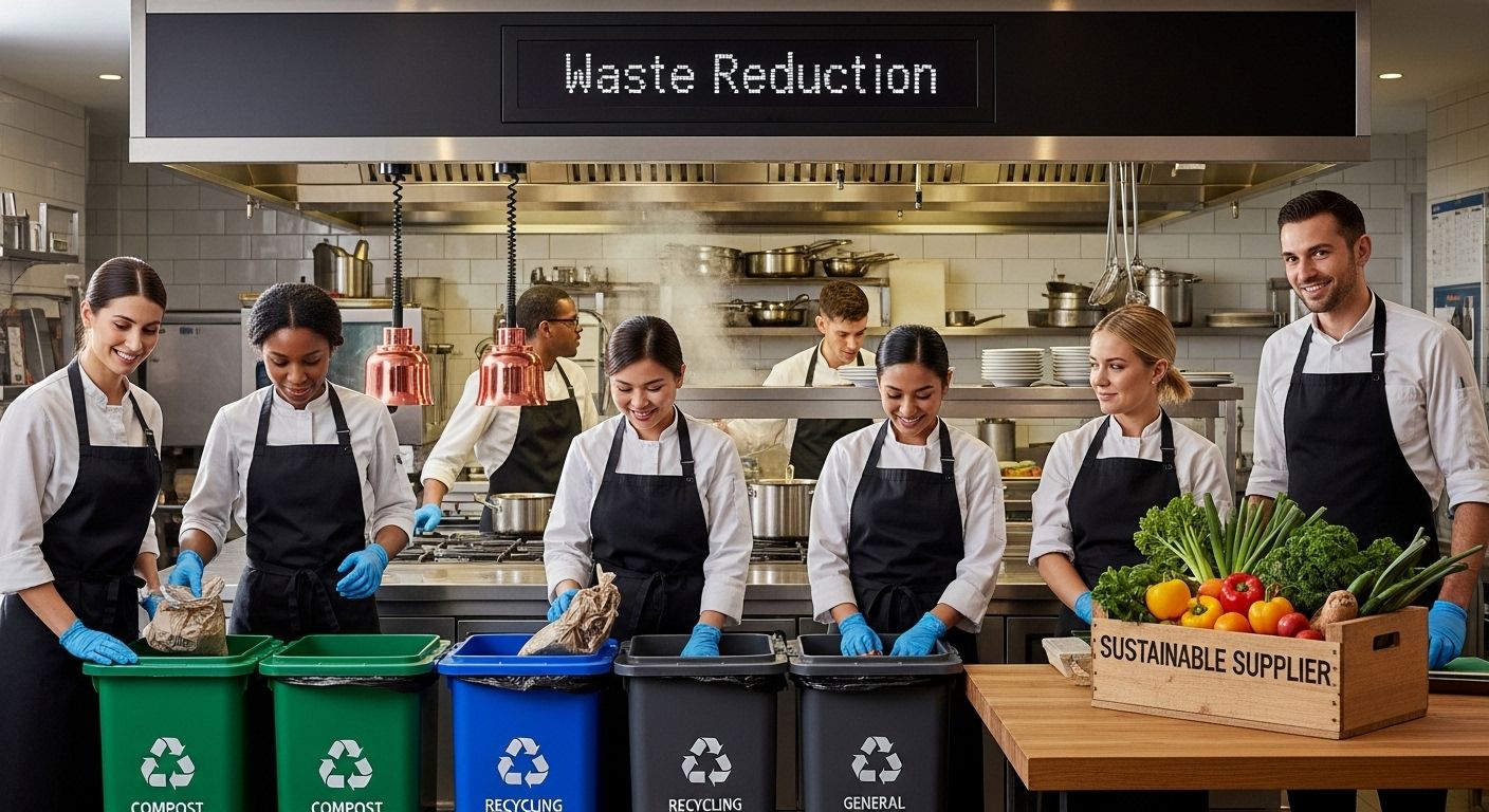 hospitality waste reduction staff