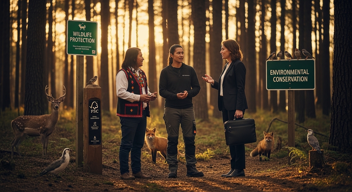 FSC wood environmental conservation