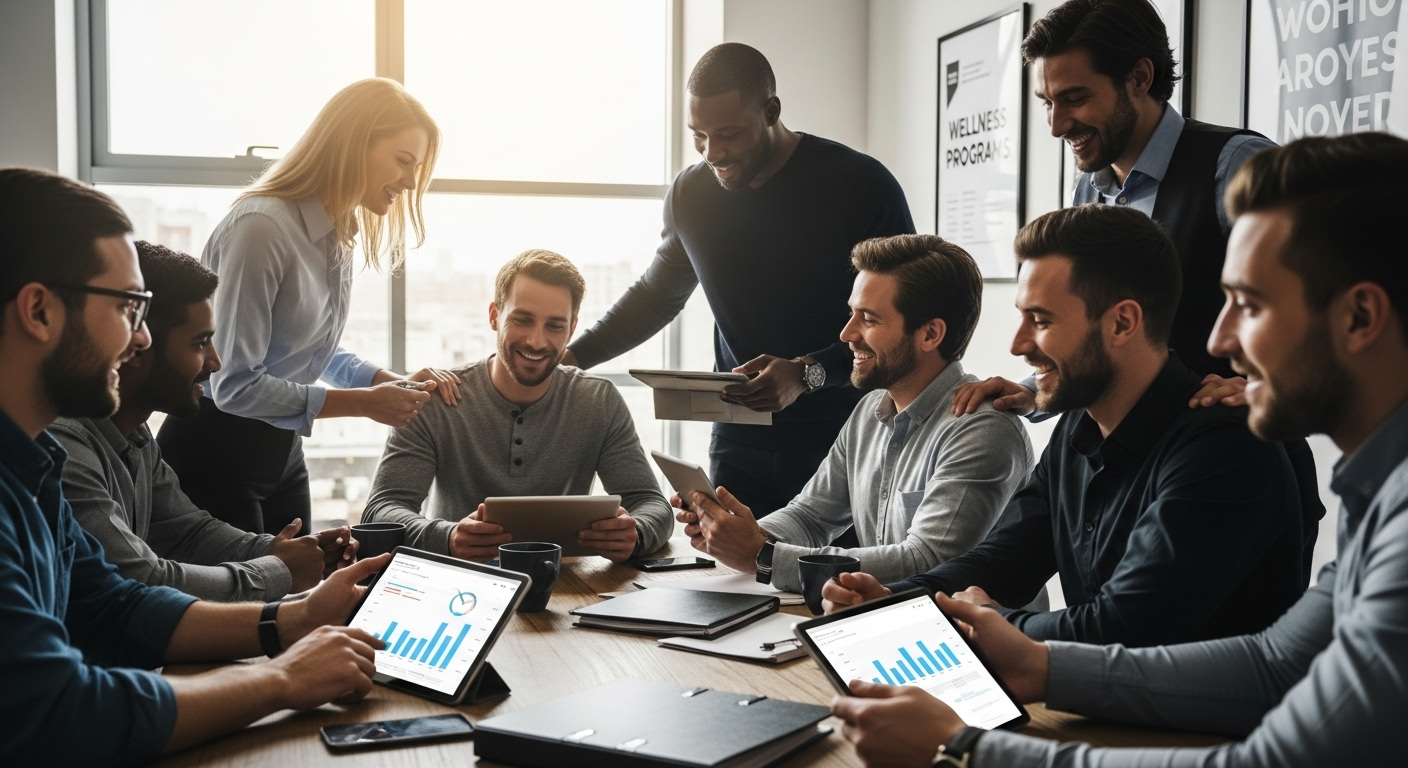corporate wellness teamwork