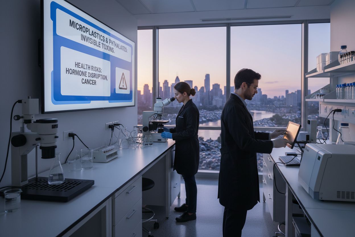 health workers plastic testing