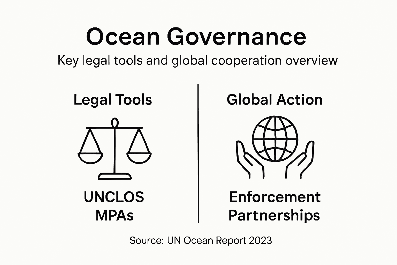 Infographic on legal regulations and global governance