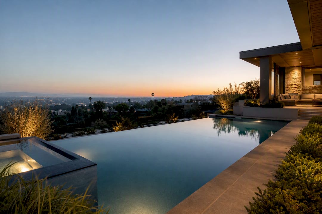 Southern California upscale home exterior detail