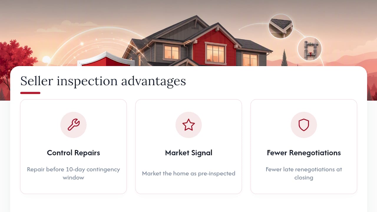 Three advantages of inspecting before listing