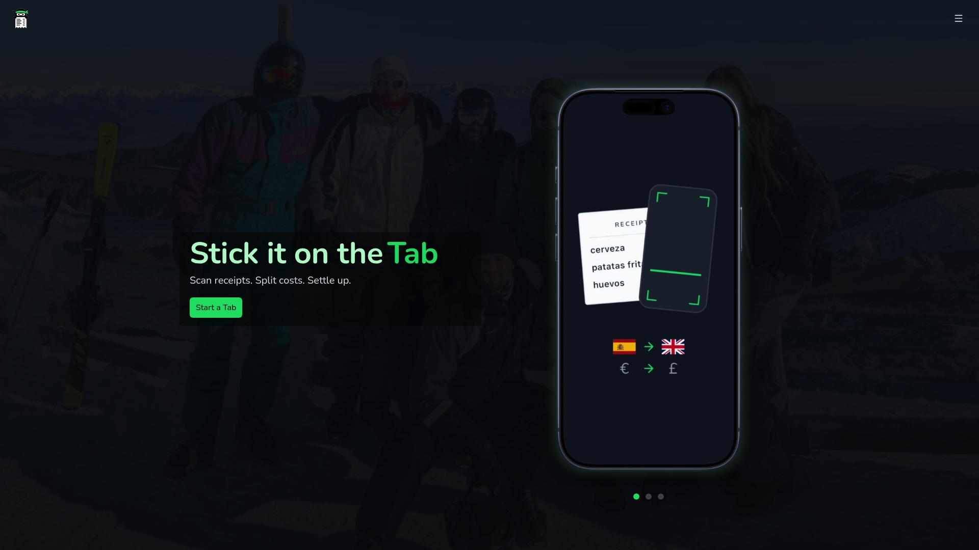 Tab — split group expenses