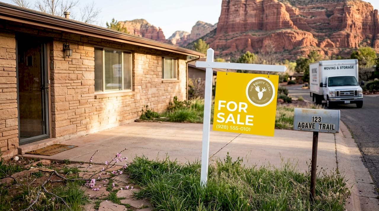 Sedona house for sale waiting on activity