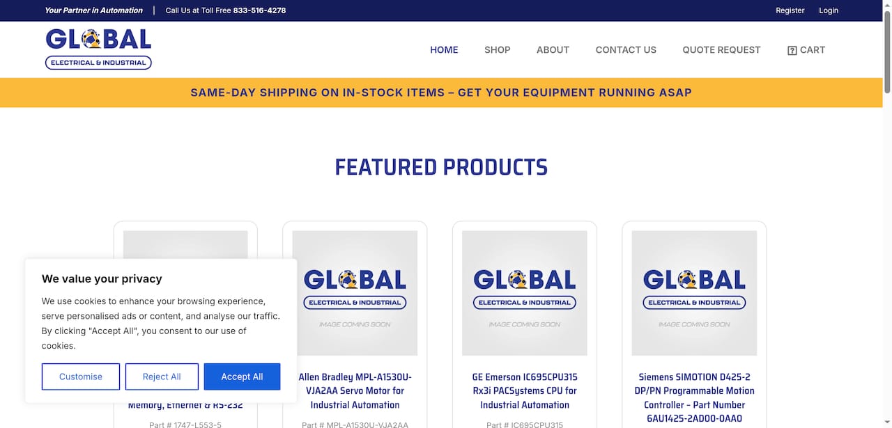 https://industrialpartsusa.com