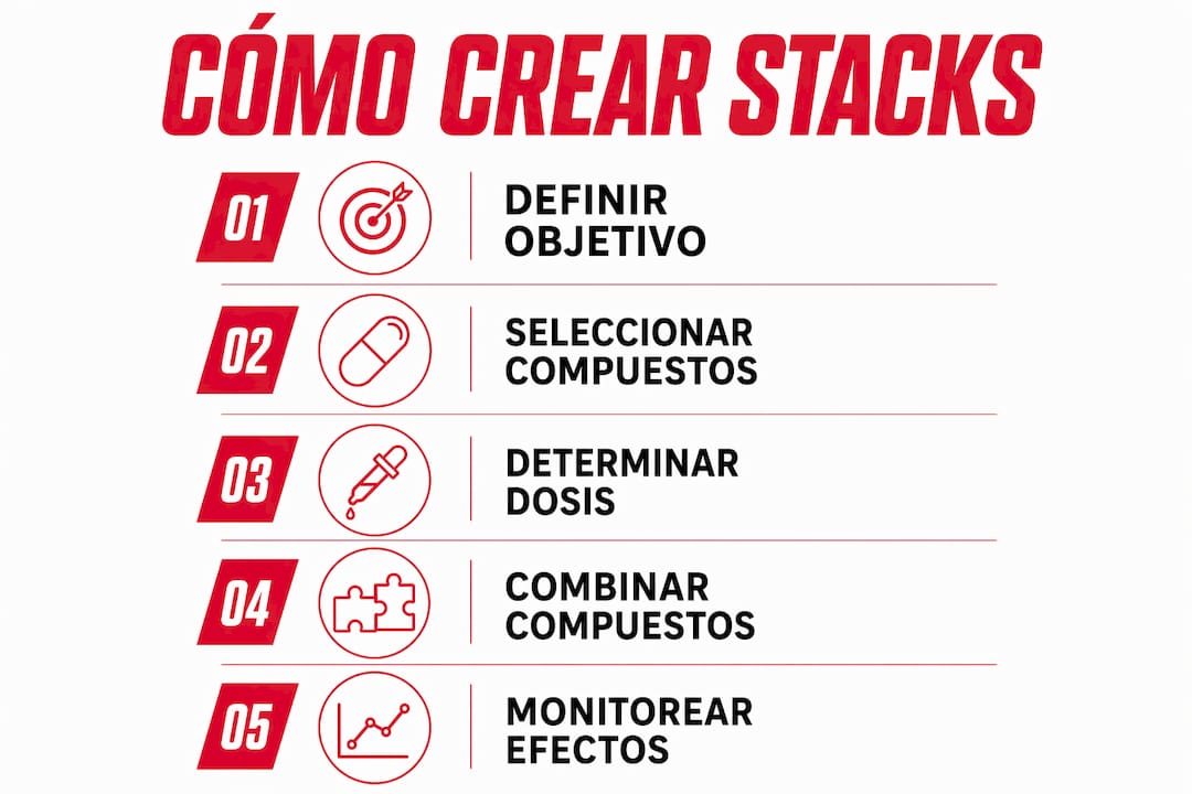 Infografía: guía práctica para diseñar tu propio stack de nootrópicos