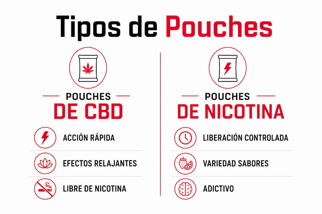 Infografía que muestra una comparación entre los diferentes tipos de bolsas y su función principal