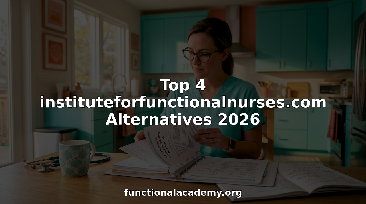 Top 4 instituteforfunctionalnurses.com Alternatives 2026