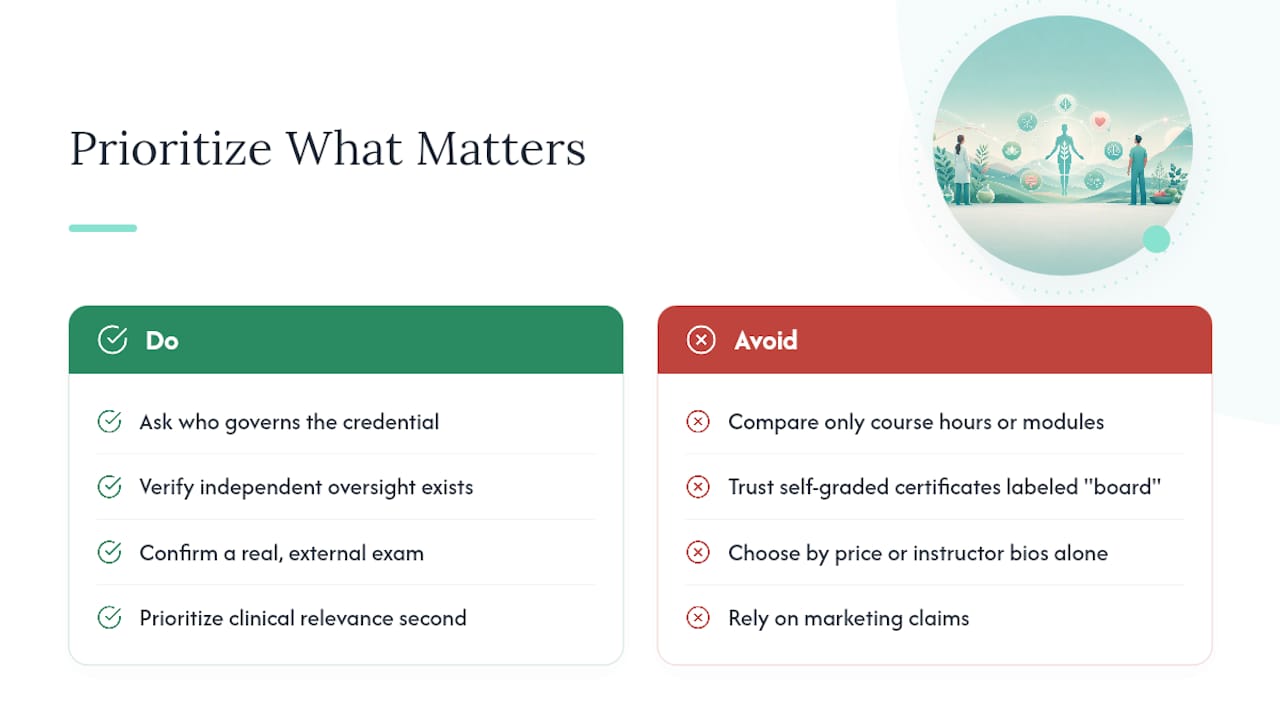 What Nurses Get Wrong About Board Certification — overview diagram