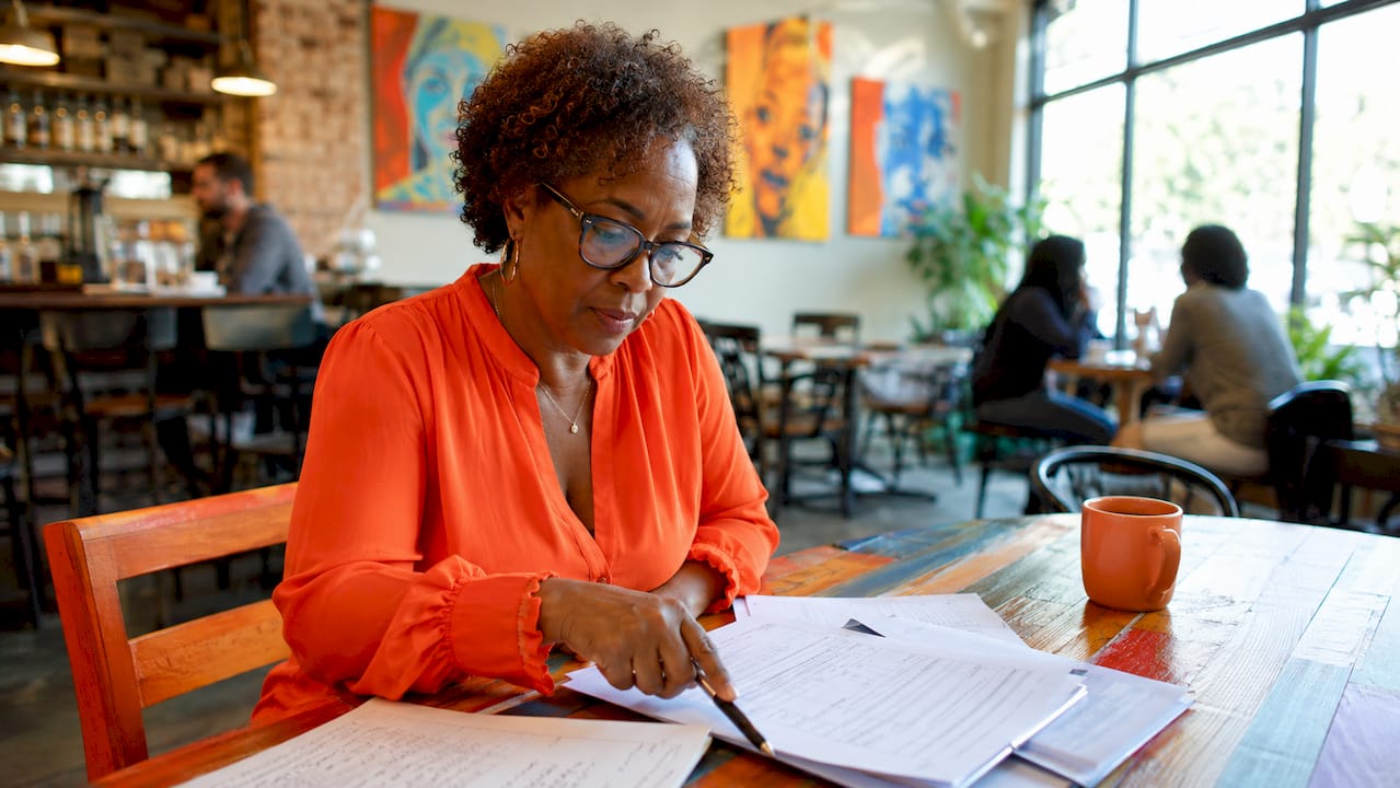 Evaluator reviewing SAT accommodation documentation