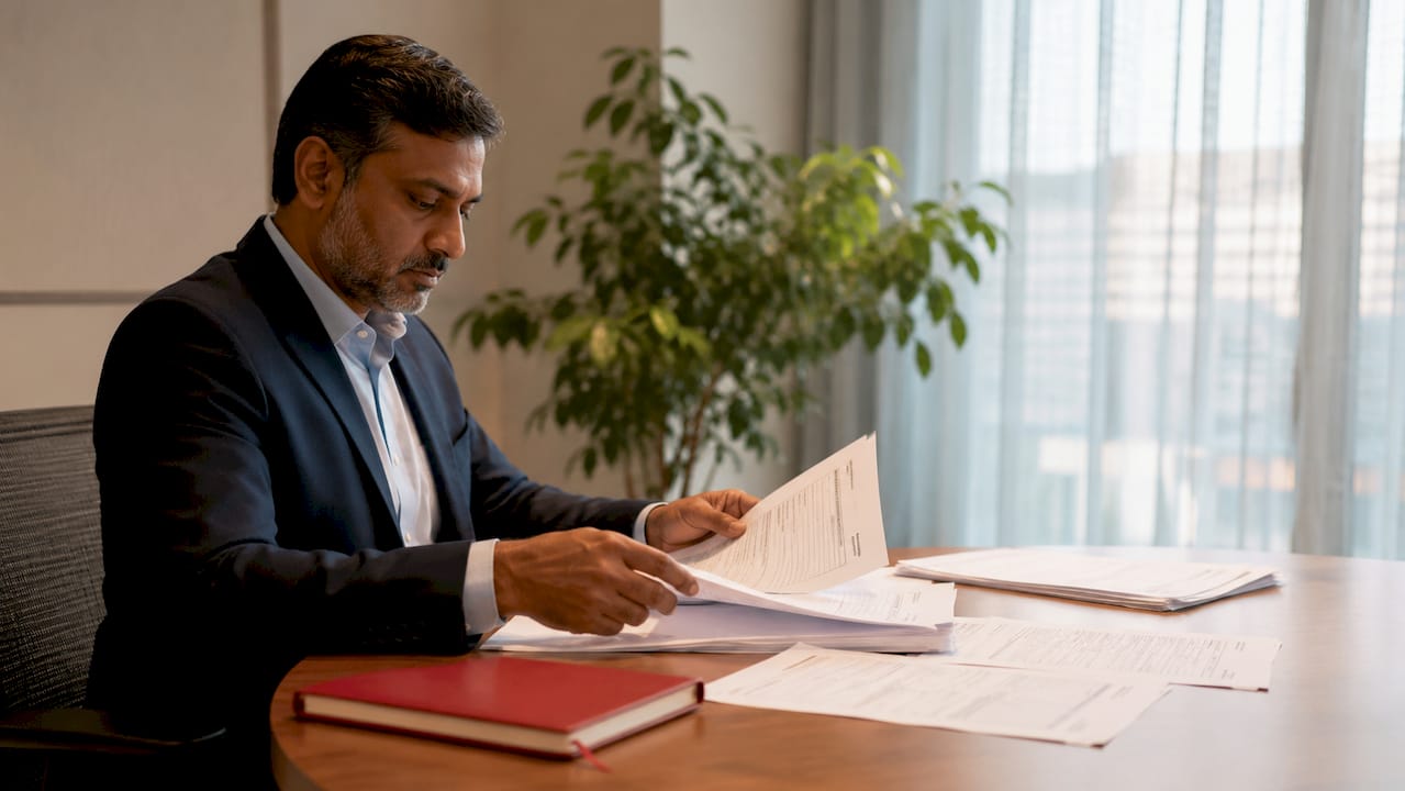 Hands completing FDA facility registration forms