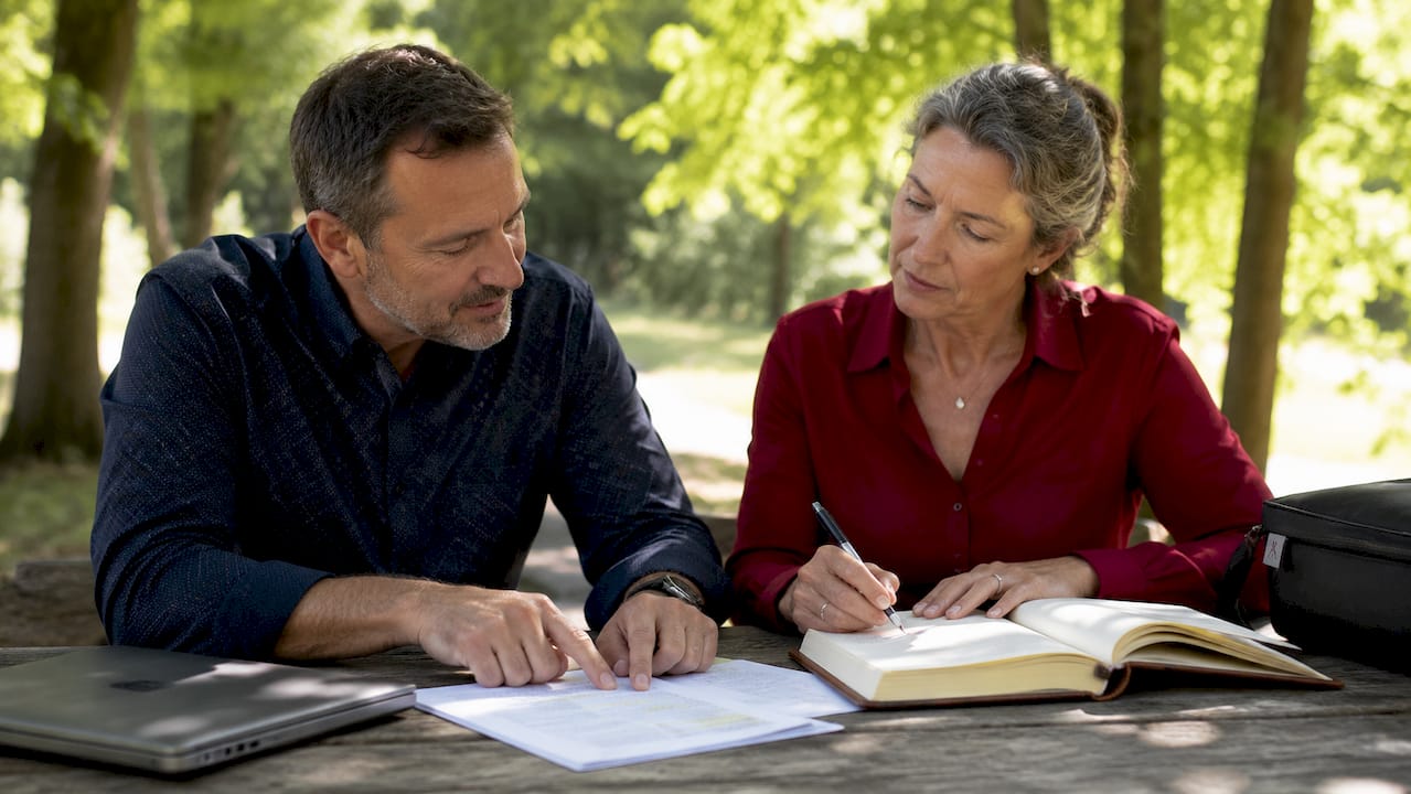 Two compliance managers discussing FDA labeling policy