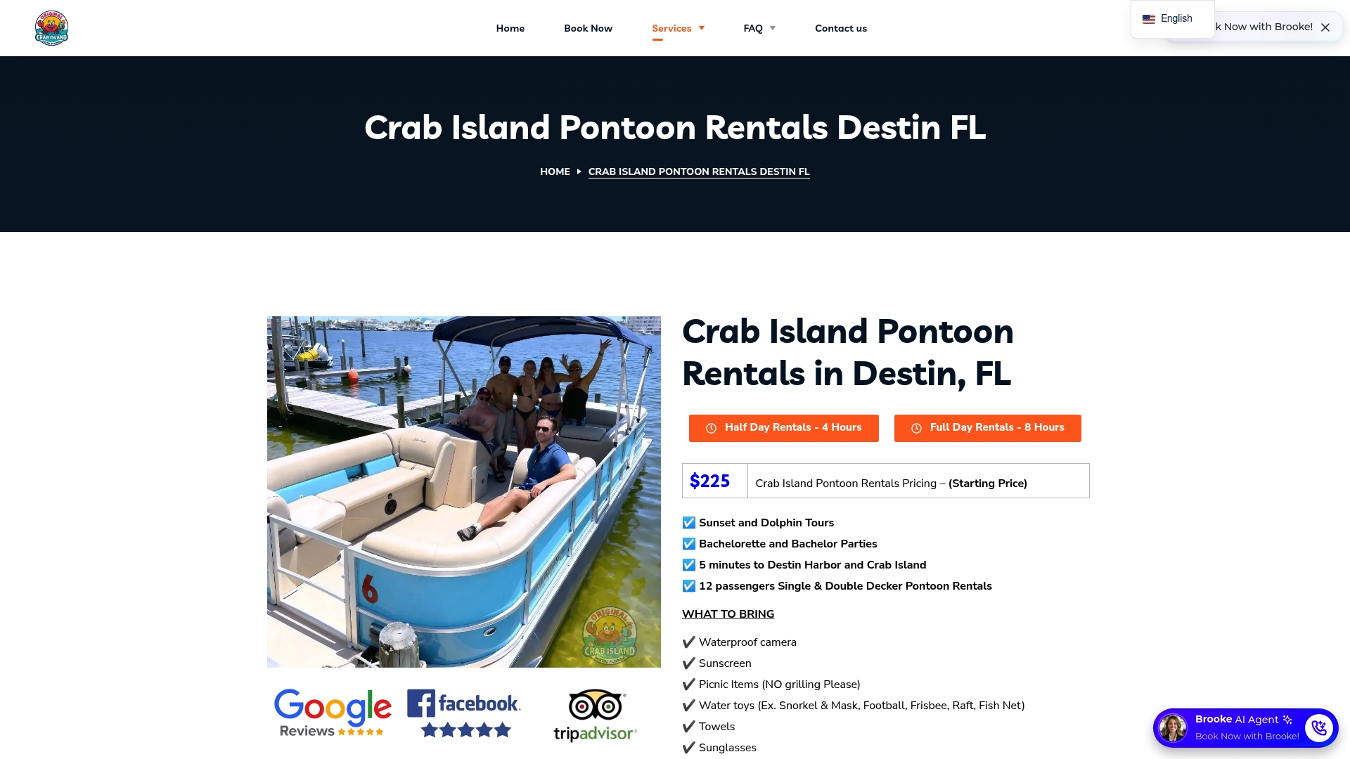 https://originalcrabisland.com/crab-island-pontoon-rentals