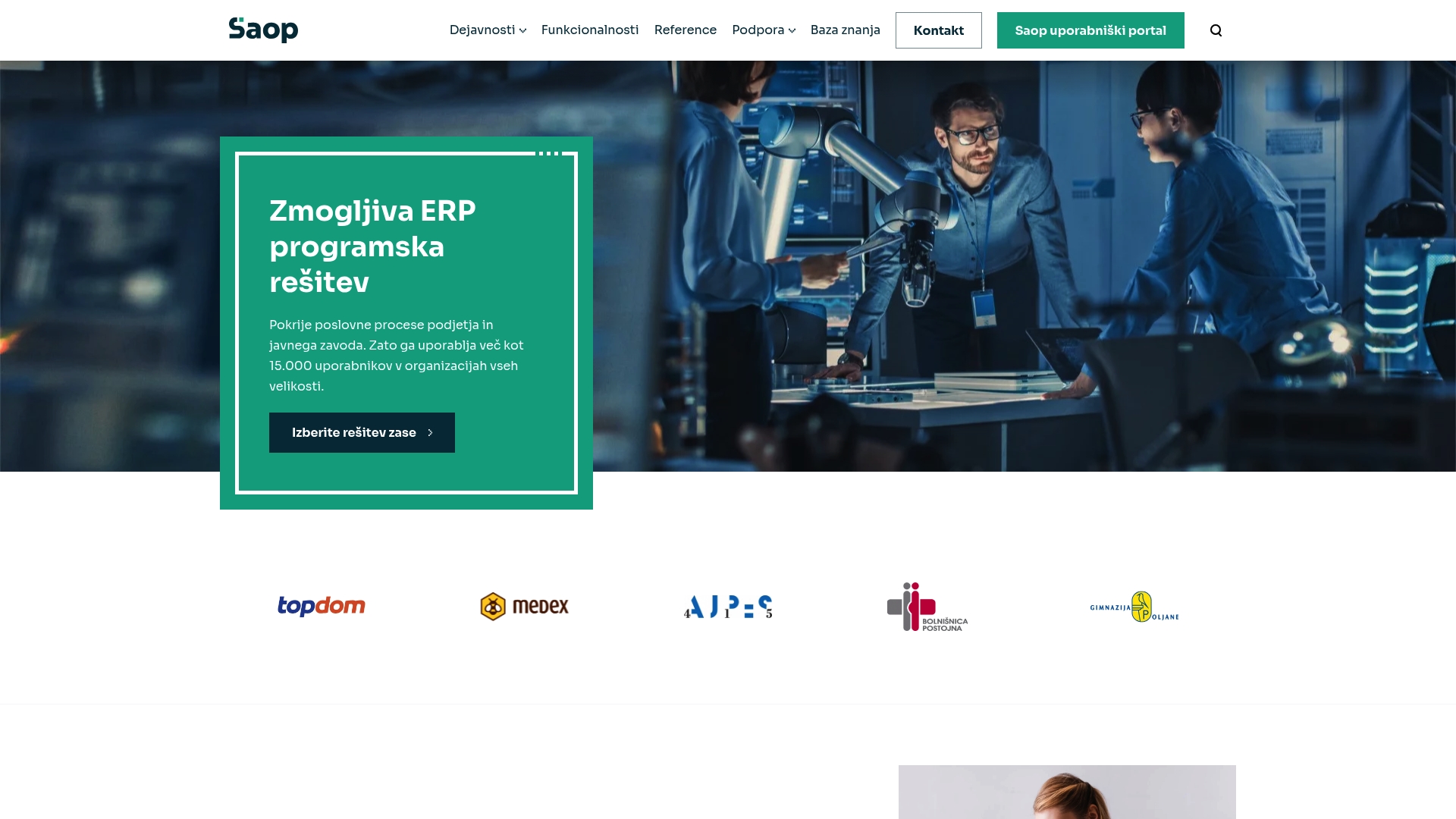 Saop ERP program